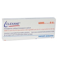 Clexane 6000 anti-XA Aventis