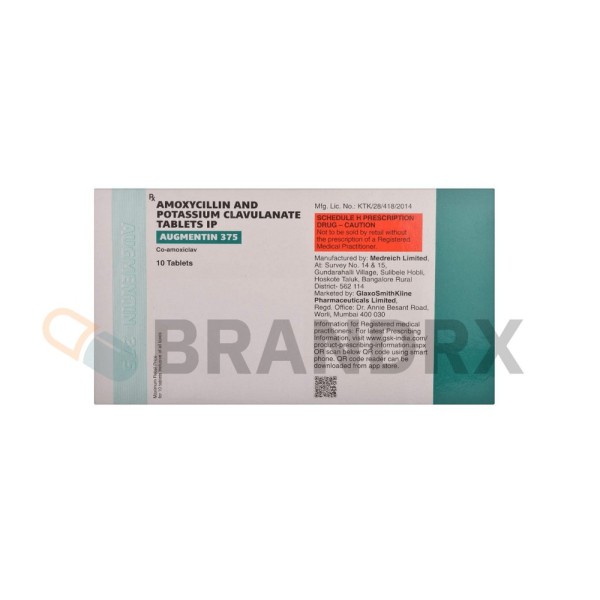 Augmentin 375 mg Glaxosmithkline