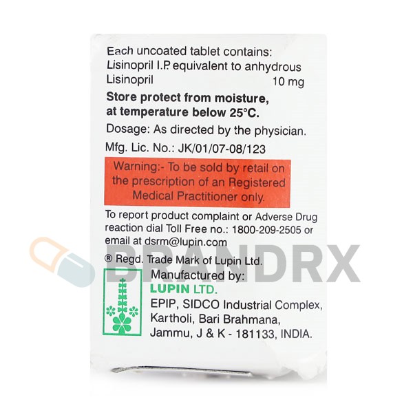 Lipril 10 mg Lupin